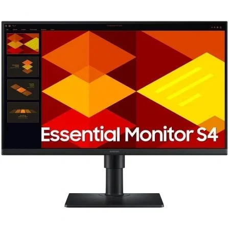 Samsung LS24D400GAUXEN Monitor Essential S4 24" Full HD IPS 100Hz, Regulable en Altura, Negro Samsung LS24D400GAUXEN Monitor Essential S4 24" Full HD IPS 100Hz, Regulable en Altura, Negro
